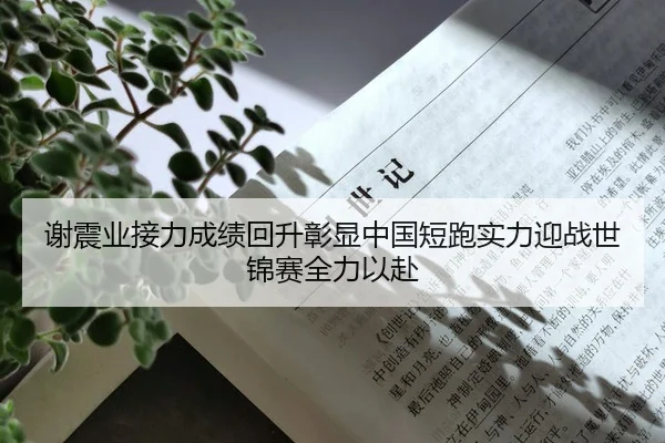 谢震业接力成绩回升彰显中国短跑实力迎战世锦赛全力以赴